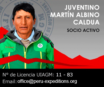 Juventino Albino Caldua (Guía de montaña certificado IVBV - UIAGM - IFMGA)